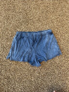 H&M Blue Women's Athletic Drawstring Shorts